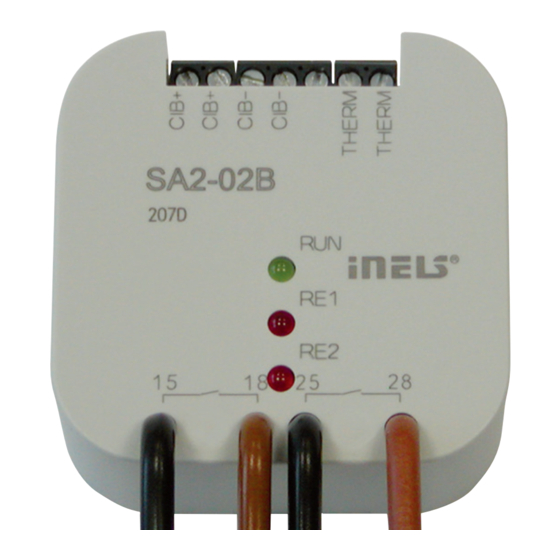 iNels SA2-02B Manual Instructions