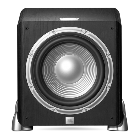 JBL L8400P Owner's Manual