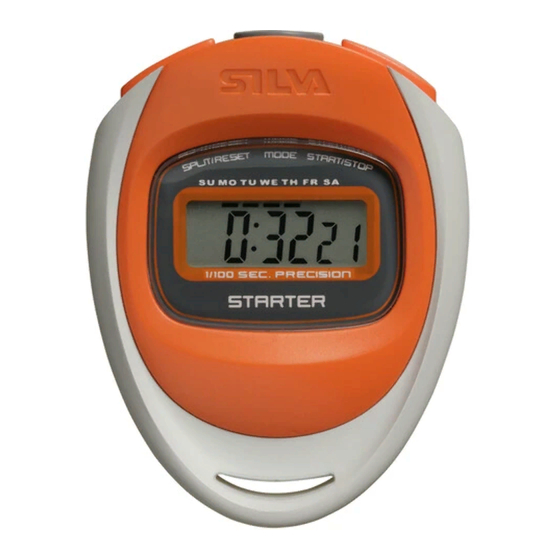 Silva StopWatch Starter User Manual