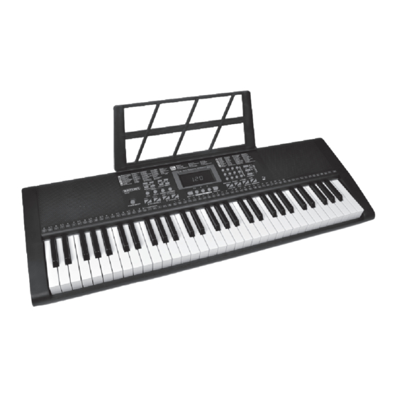 Bontempi 16 6150 Owner's Manual