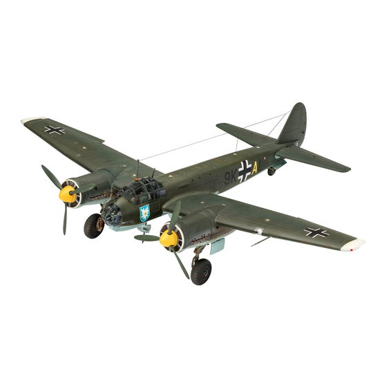 REVELL Junkers Ju 88 A-1 "Battle of Britain" Assembly Manual