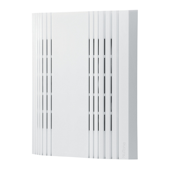 NuTone LA107WH Installation Instructions