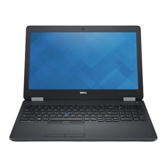 Dell Precision 3510 Quick Start Manual
