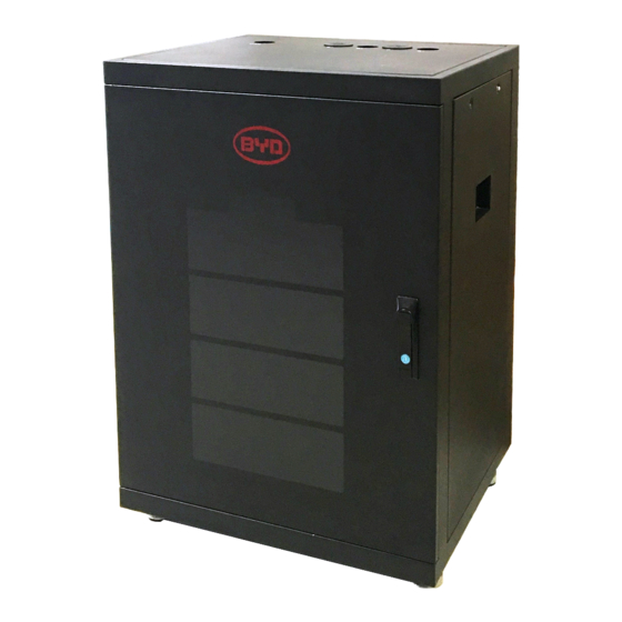 BYD Battery-Box Pro series Installation Guidance