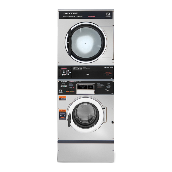 Dexter Laundry T-350 Parts & Service Manual