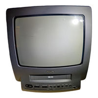 Philips 14TVCR240 Operating Instructions Manual