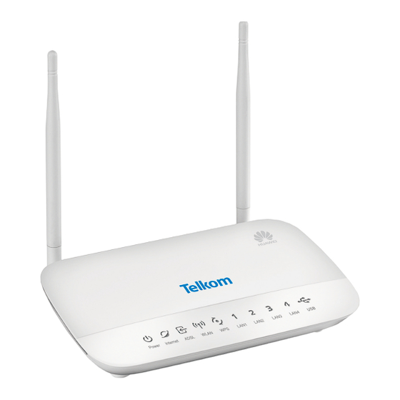 Telkom HG532f Quick Installation Manual