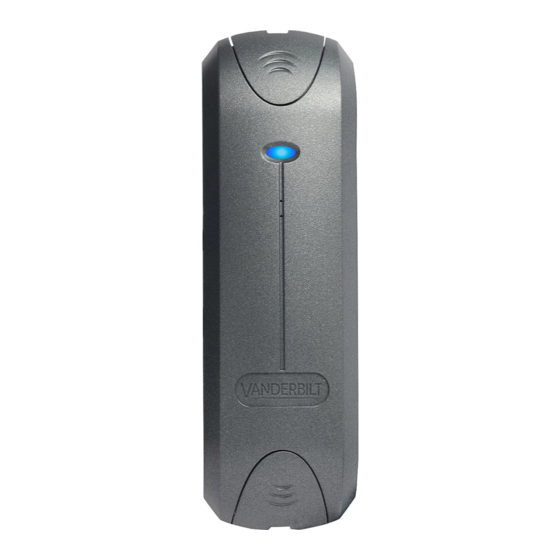 Vanderbilt ACTpro MIFARE Classic MF1030e Installation Manual