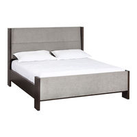 Sunpan MILO BED-KING-POLO CLUB STONE-104399 Assembly Instructions