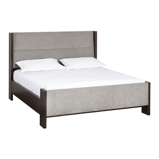 SUNPAN MILO BED-KING-POLO CLUB STONE-104399 Assembly Instructions