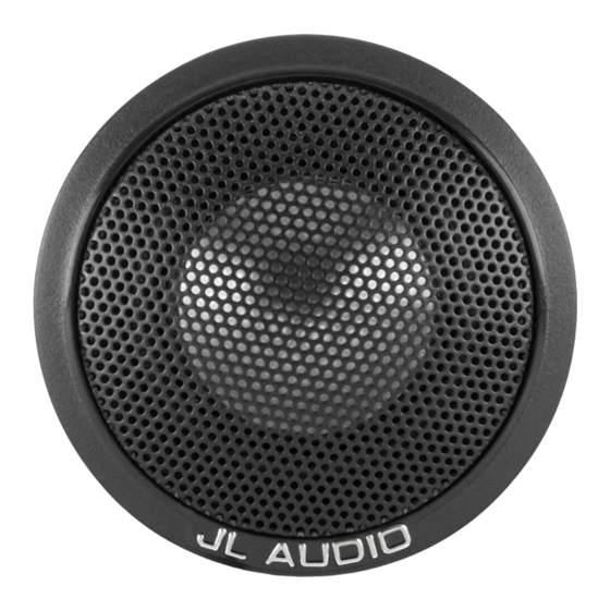 JL Audio C1-100CT Owner's Manual