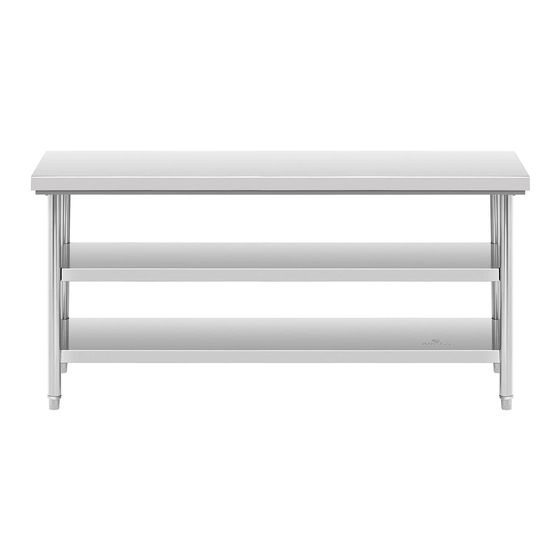 Royal Catering RCWT-180x60-3L-E Assembly Instructions