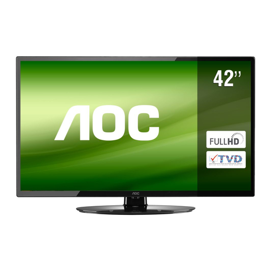 AOC LE42H354F Service Manual