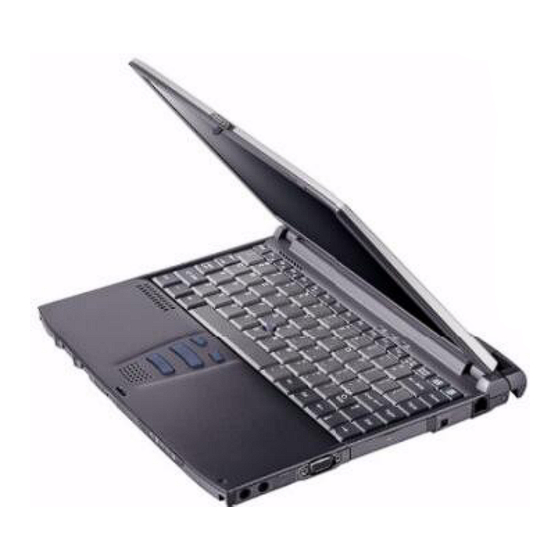 Toshiba Portege 3440CT Specifications