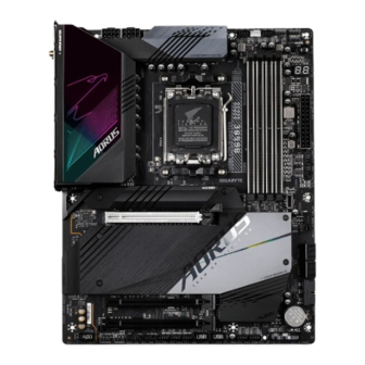 Gigabyte B650E A ELITE X ICE User Manual