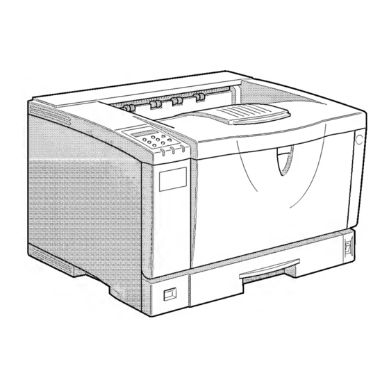 Savin SLP26 Setup Manual
