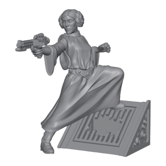 ATOMIC MASS GAMES STAR WARS SHATTERPOINT PRINCESS LEIA Manual