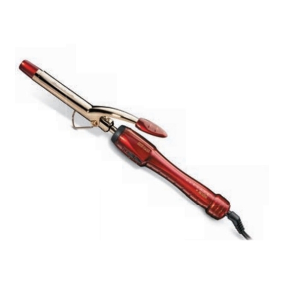 Andis Infused Curling Iron CI-21P Specification Sheet