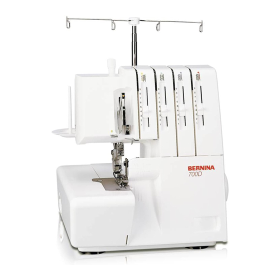 Bernina 700D Instruction Manual