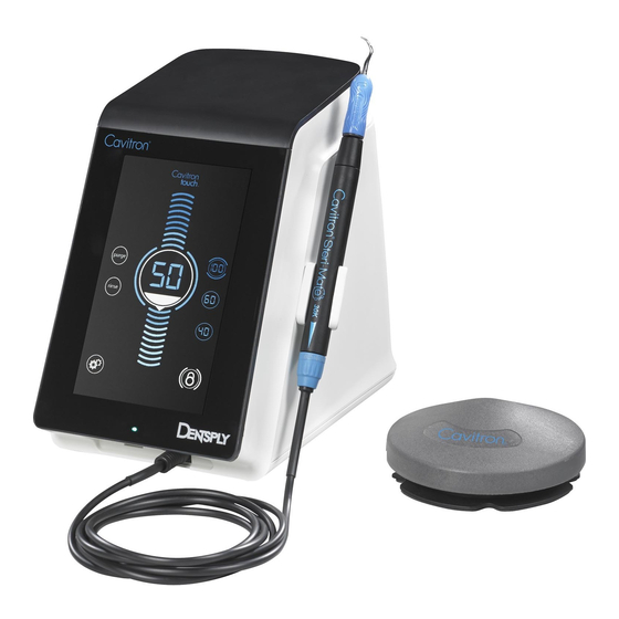 DENTSPLY Cavitron Touch Directions For Use Manual