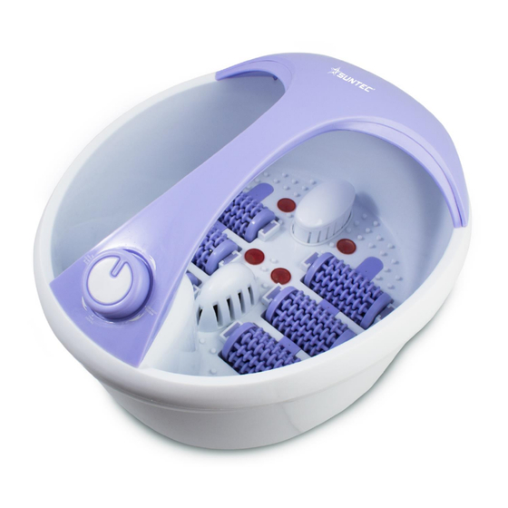 Suntec Wellness FMA-8663 comfort pro Instruction Manual