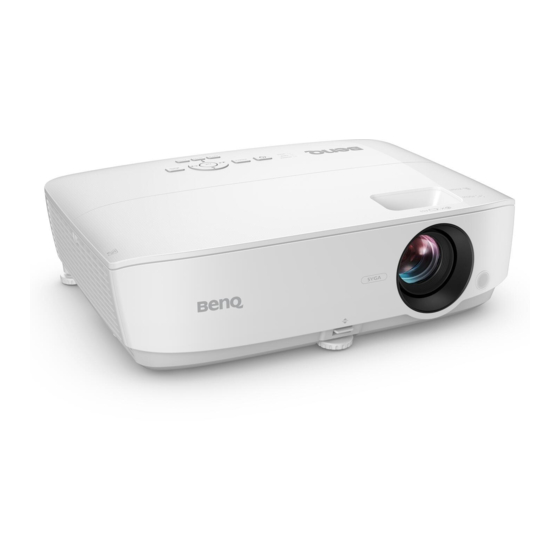 BenQ MS536 Quick Start Manual