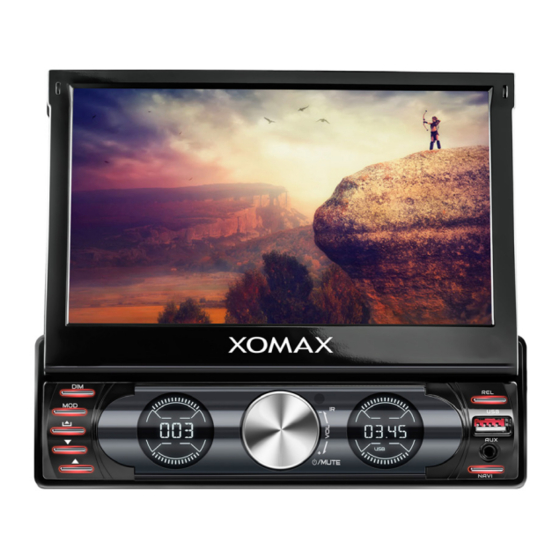 Xomax XM-VRSUN729 Manuals