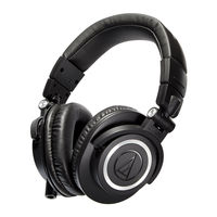 Audio Technica ATH-M50x Instructions