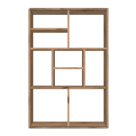 malindu DIY-BOOKSHELF ST190924 Quick Manual
