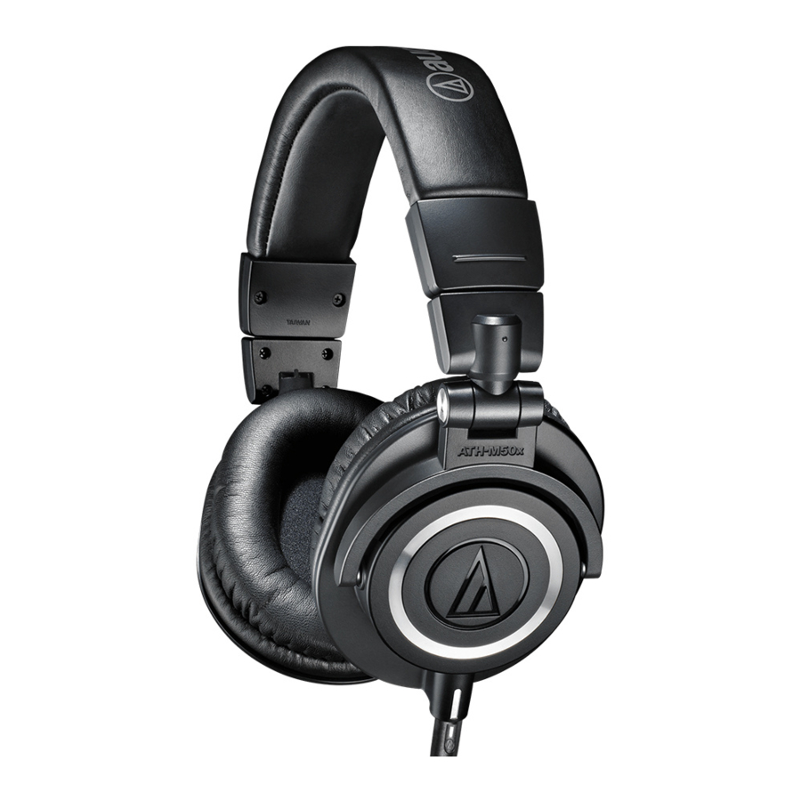 Audio-Technica ATH-M50X - Professional Monitor Headphones Manual and Review Video