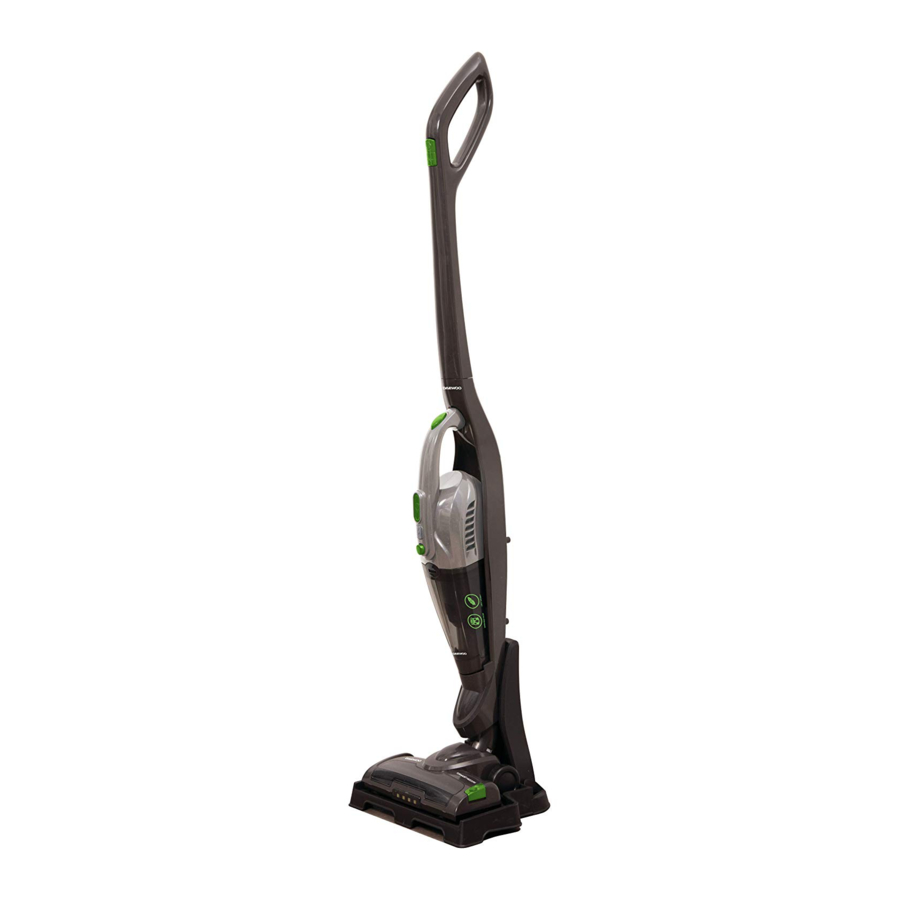 Daewoo FLR00044 - Tornado Cordless 2in1 Vacuum Manual