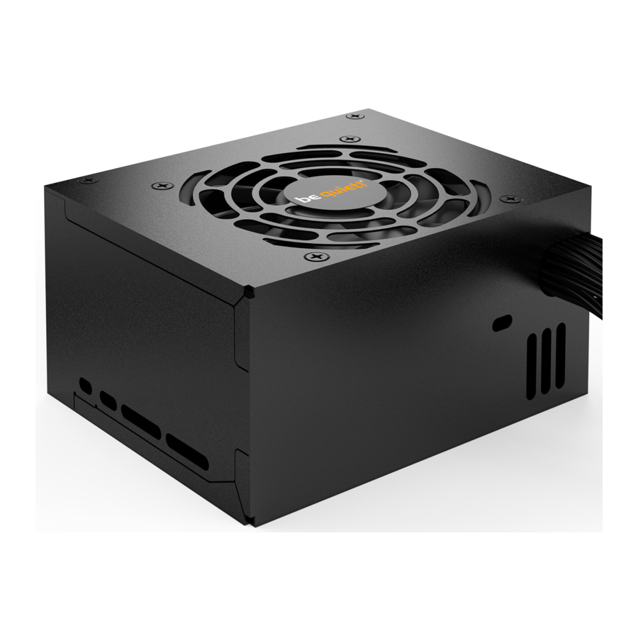be quiet! SFX Power 3, TFX Power 3 - Power Supply Manual