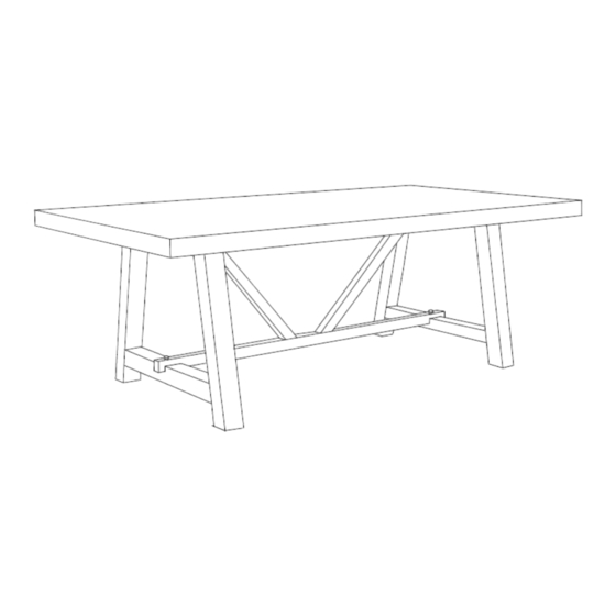 Living Spaces RAQUEL 3269-01 Assembly Instructions