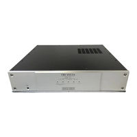 Musical Fidelity TRI-VISTA 21 Instructions For Use Manual