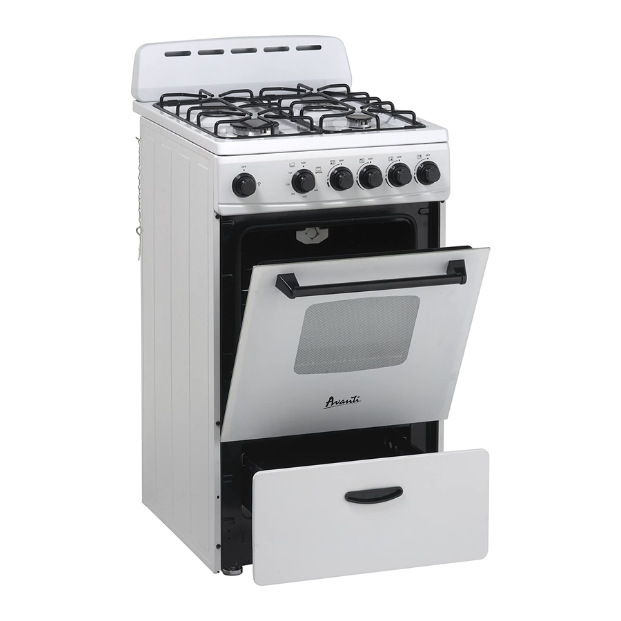 Avanti DG2450SS Installation Instructions Manual