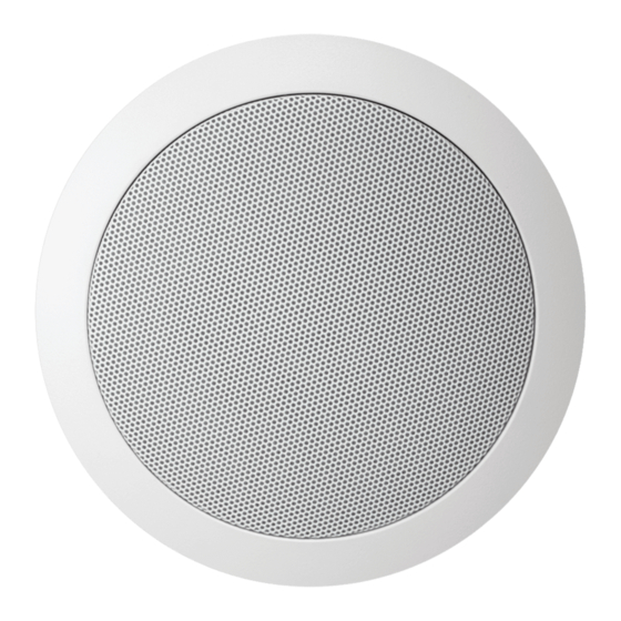AUDAC CS75 Installation Manual