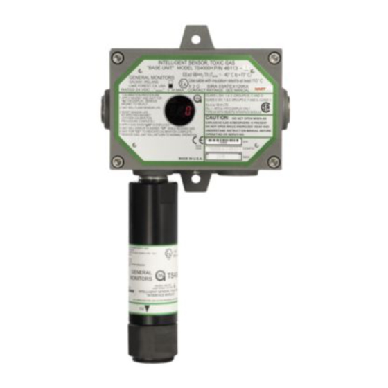 General Monitors TS4000H Instruction Manual