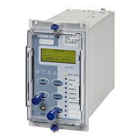 Siemens Argus 7SR11 Manual