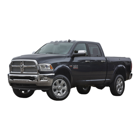Ram Trucks 3500 User Manual