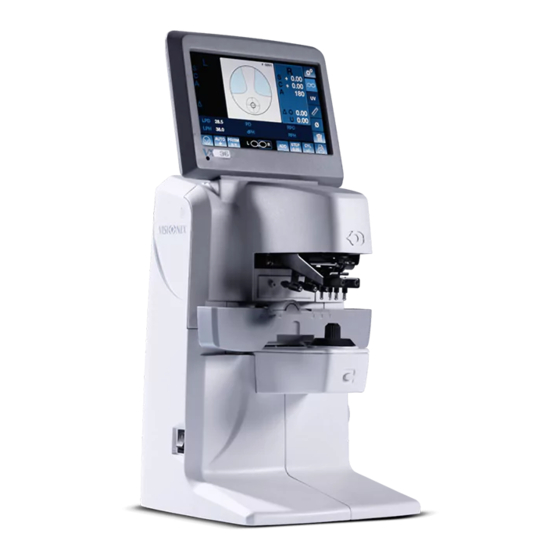 Visionix Lensmeter VX36 Instructions For Cleaning And Sterilization