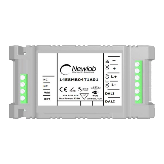 Newlab L458MB04T1A01 User Manual