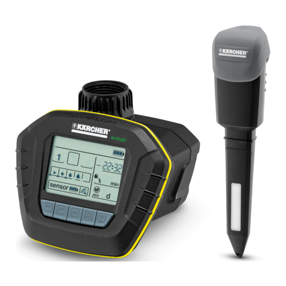 Kärcher SensoTimer ST6 eco!ogic Manual