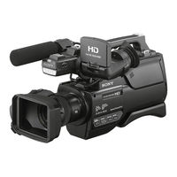 Sony HXR-MC2500 Service Manual