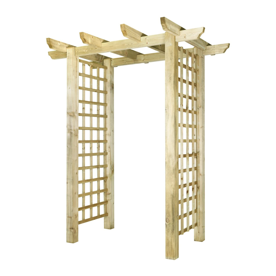 Grange PORTICO PERGOLA Assembly Instructions