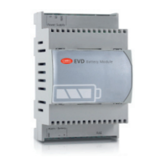 Carel EVBAT00400 Manual