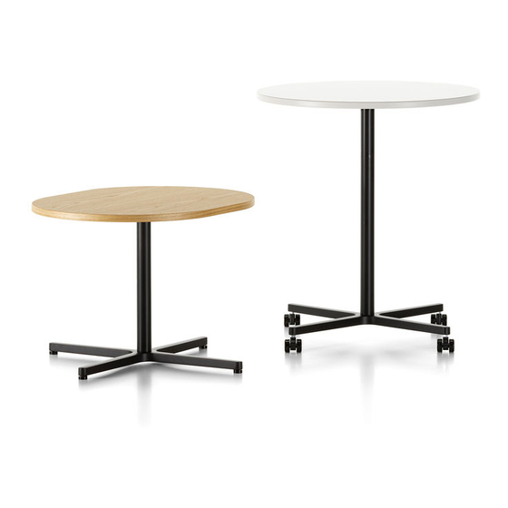 VITRA Soft Work Table 71 Instructions For Use