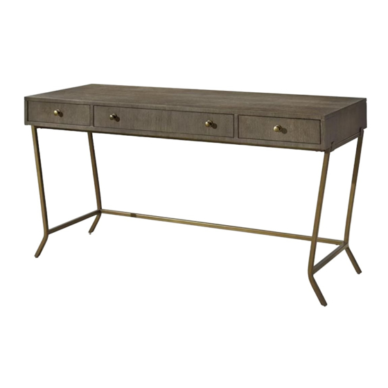 Universal Furniture 507813 Instruction Sheet