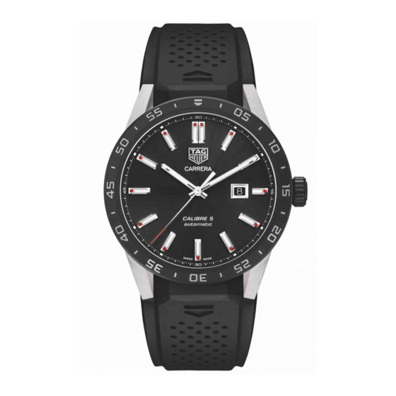 TAG Heuer SBR8A Instructions And Guarantee