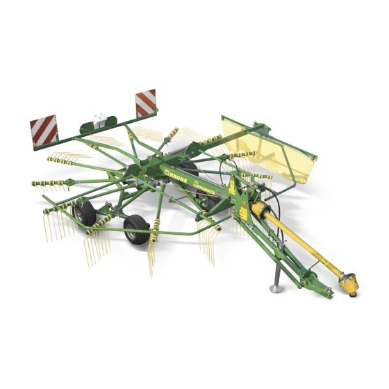 Krone Swadro 38 T Original Operating Instructions