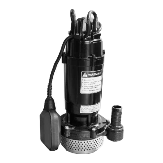DAYLIFF DWY370 Submersible Drainage Pump Manuals